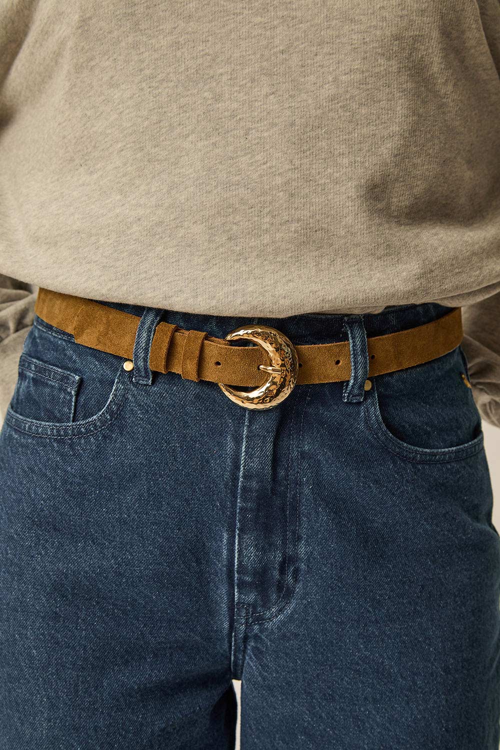 Belt Olympe Bark Brown