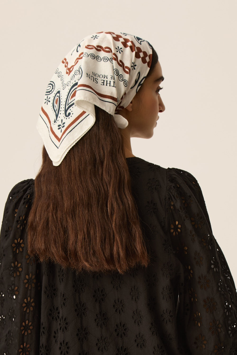 Foulard Bandana Nabelle Bandana Choco