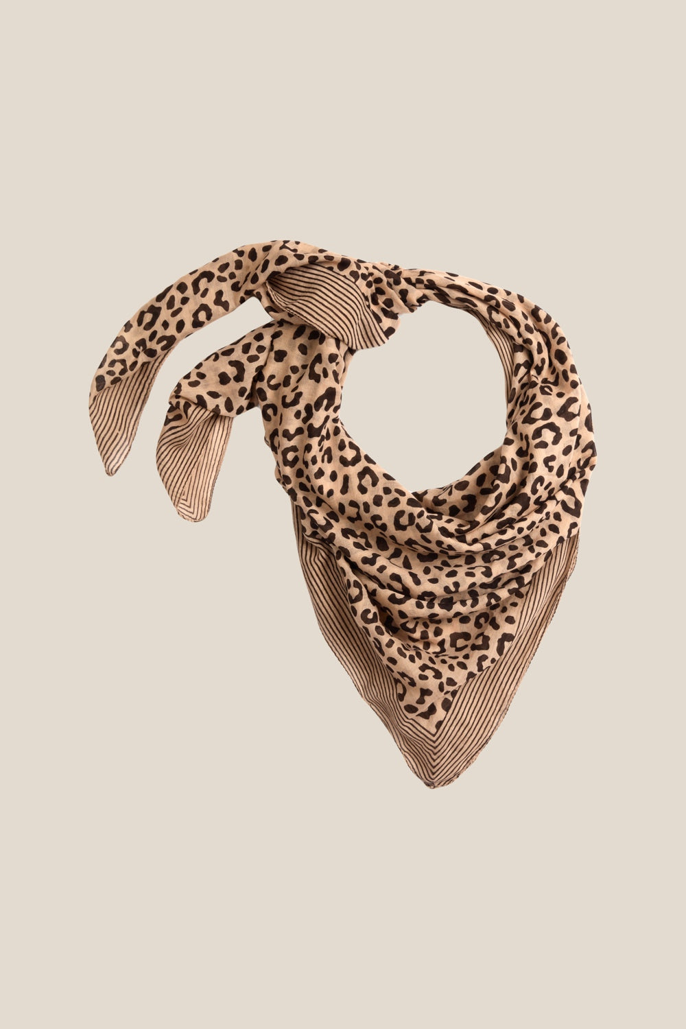 Foulard Nymine Graou Terre/Peach