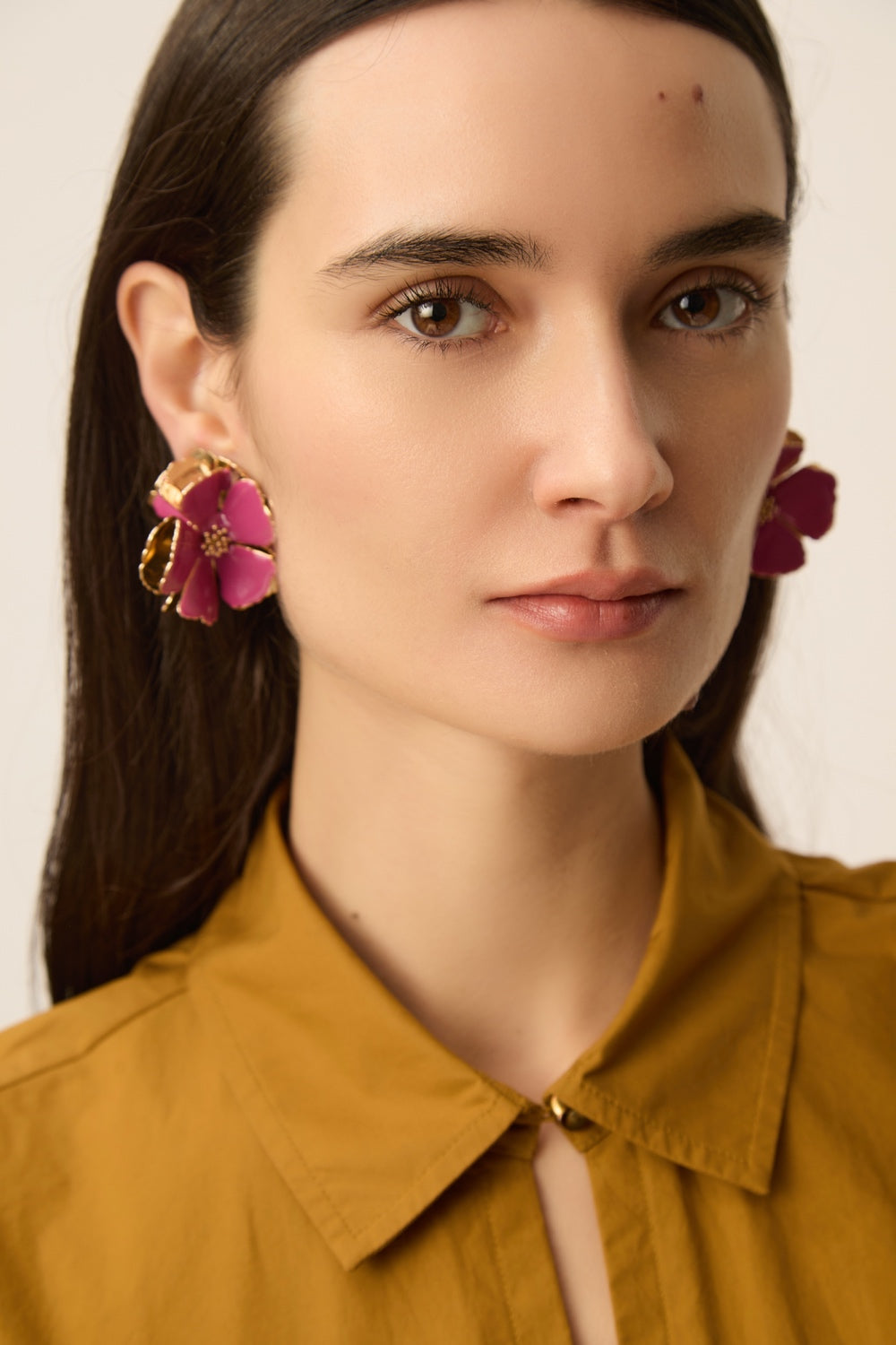 Boucles D'Oreilles Pia Fuchsia