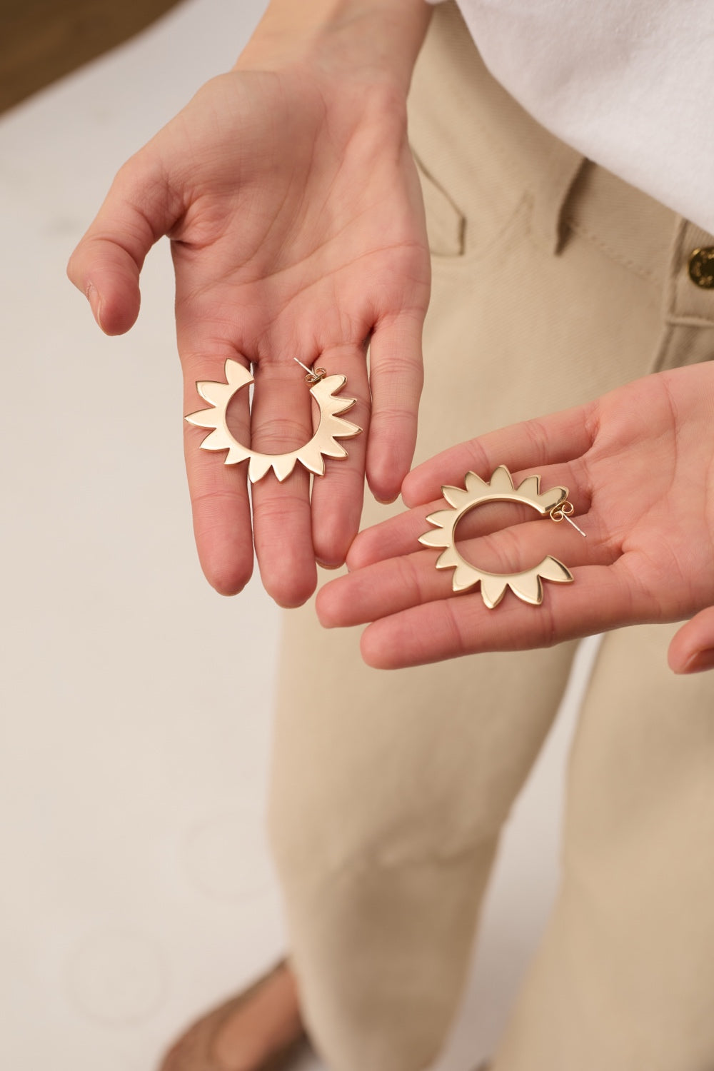 Boucles D'Oreilles Pernea Dore