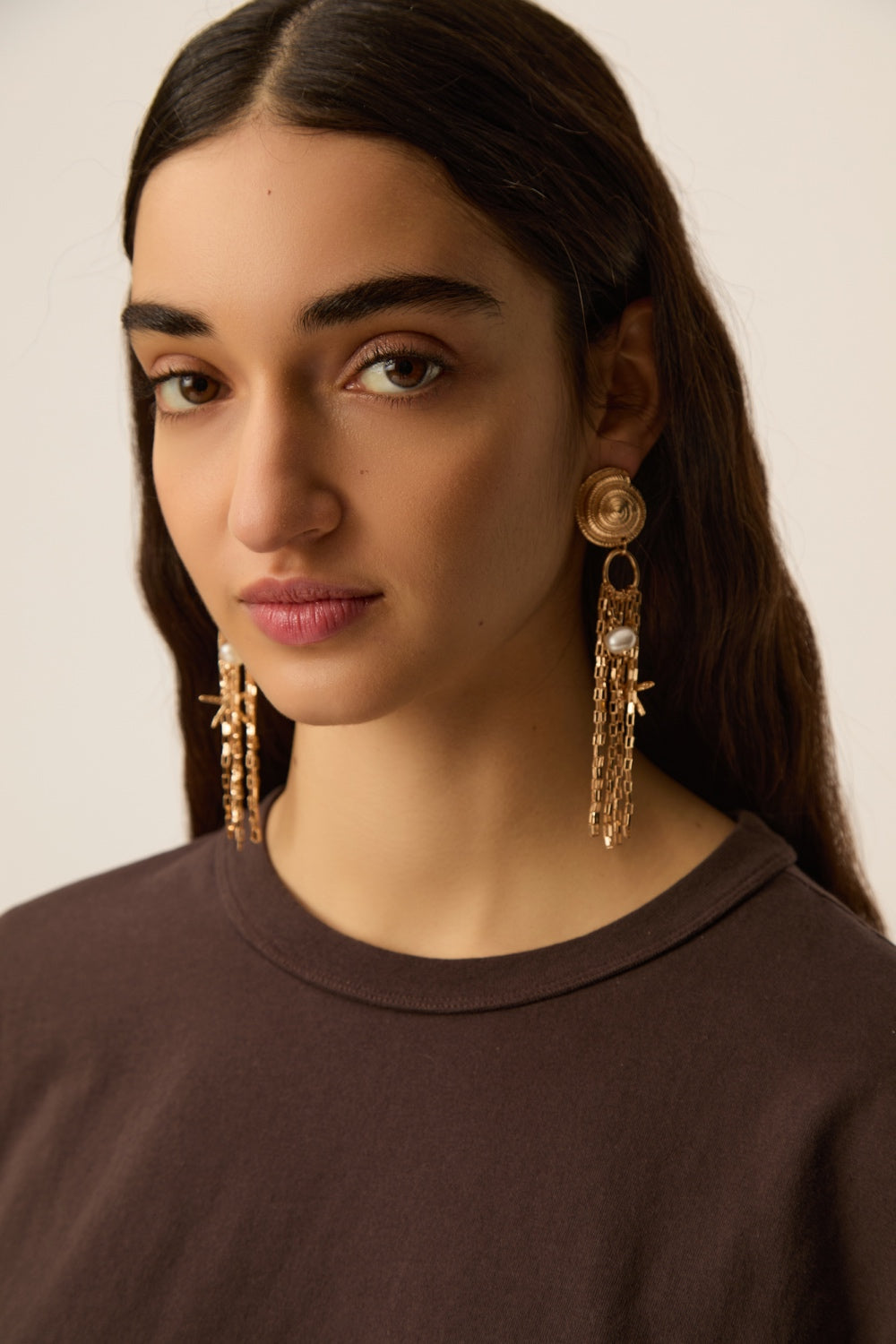 Phantinos Rose Dore Earrings