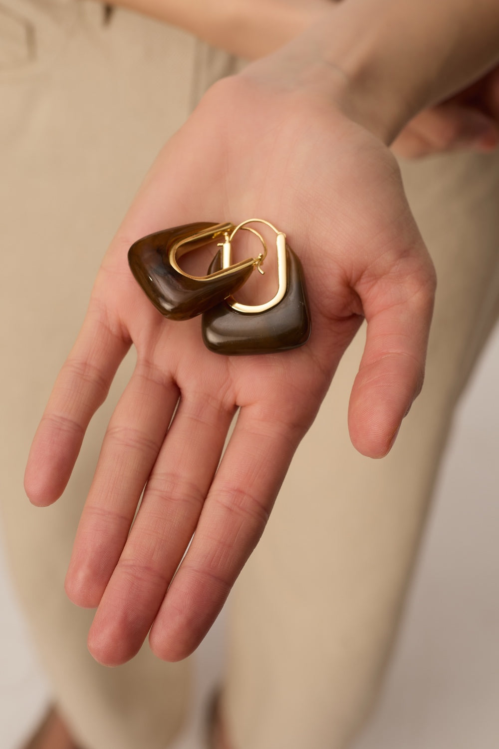 Boucles D'Oreilles Perth Terre