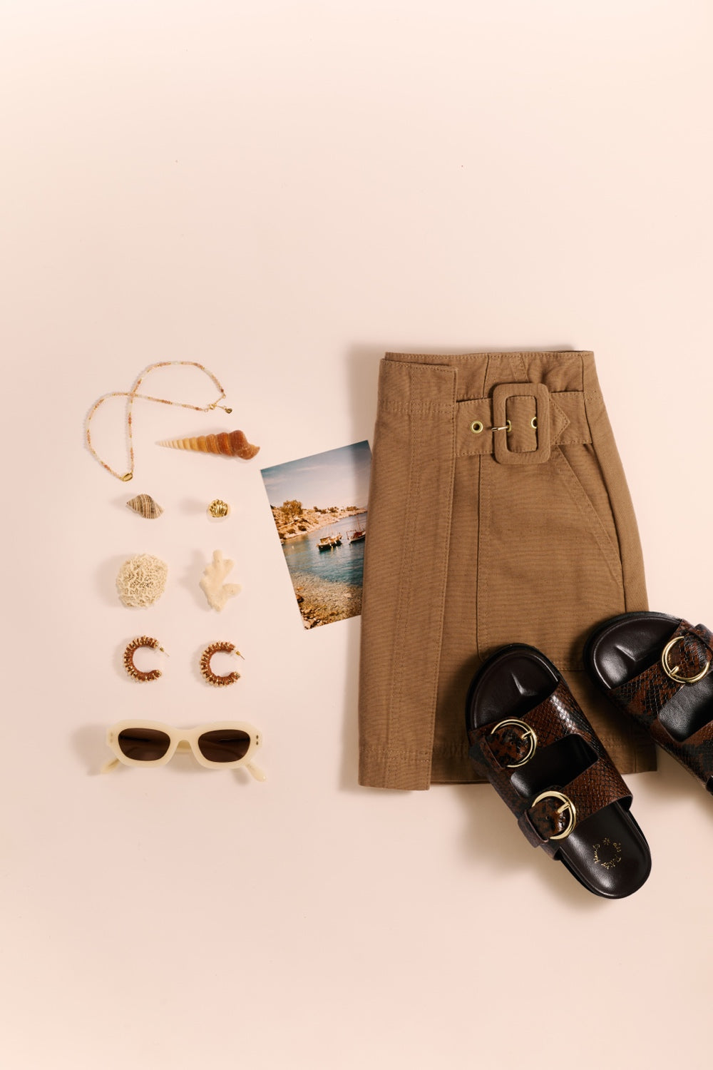 Phileas Peach/Poudre Necklace