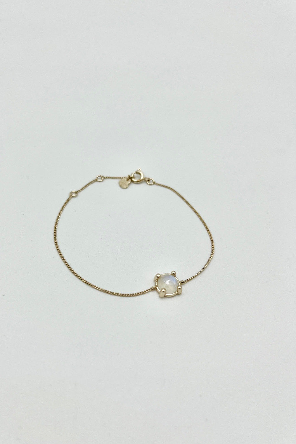 Bracelet Barbara Pierre de lune blanche