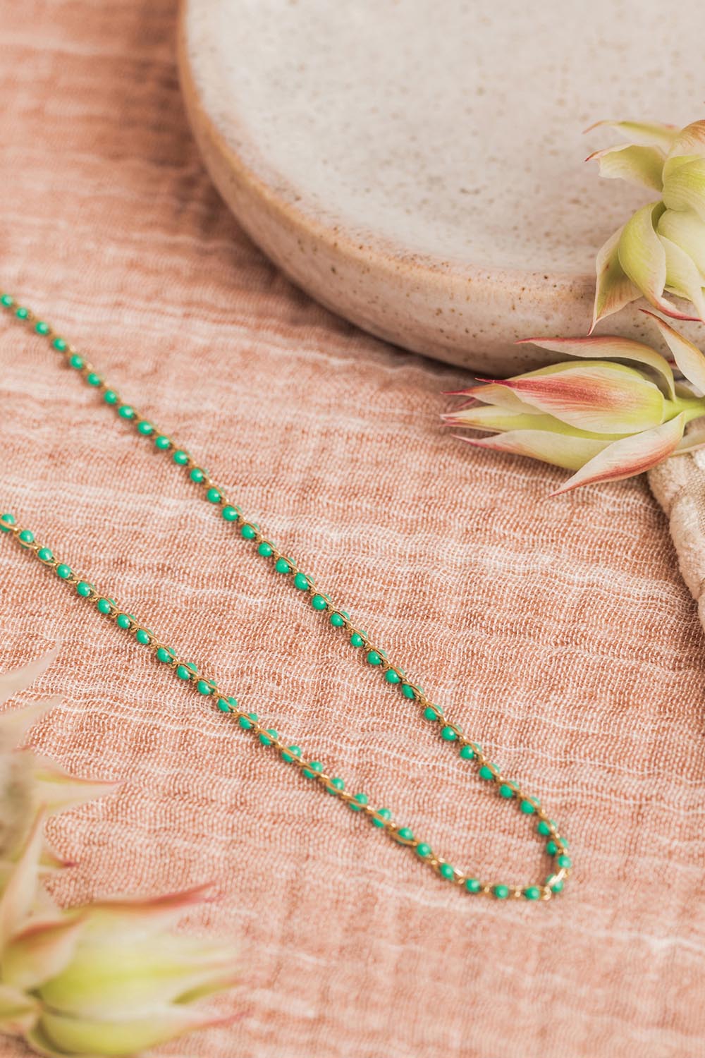 Collier Zoé Vert