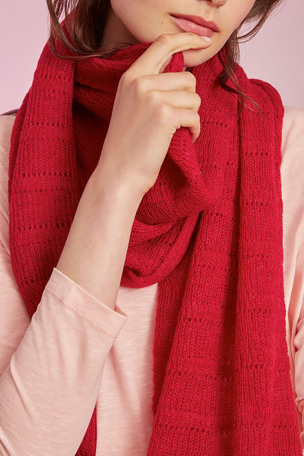 echarpe delice bisous