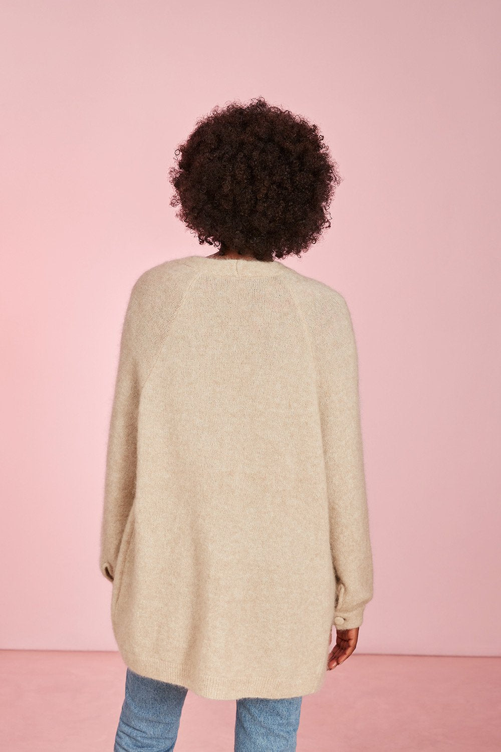 Cardigan coddy farine