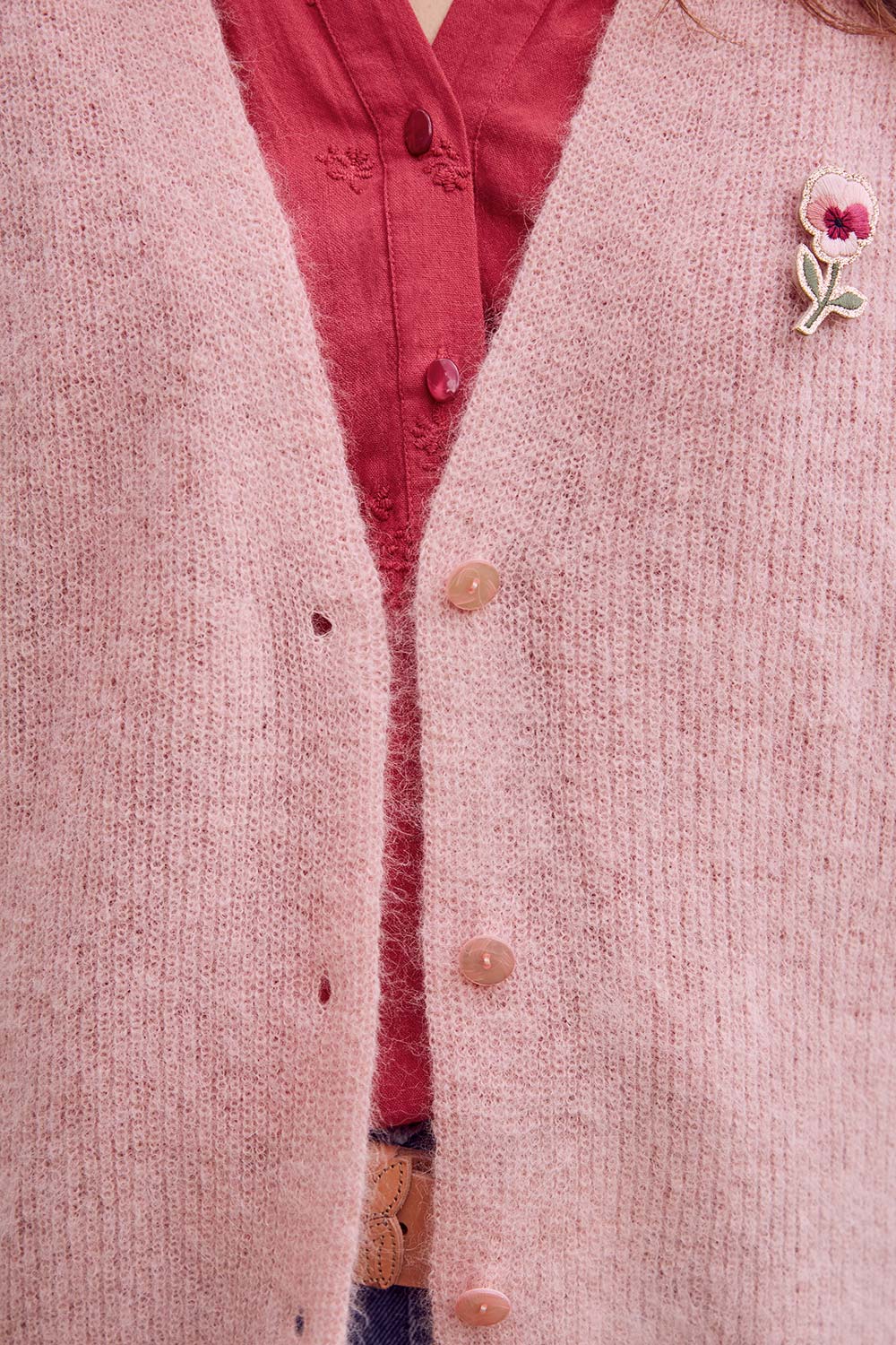 Cardigan diano peony