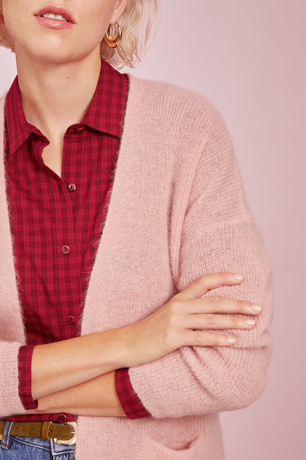 Cardigan diclane peony
