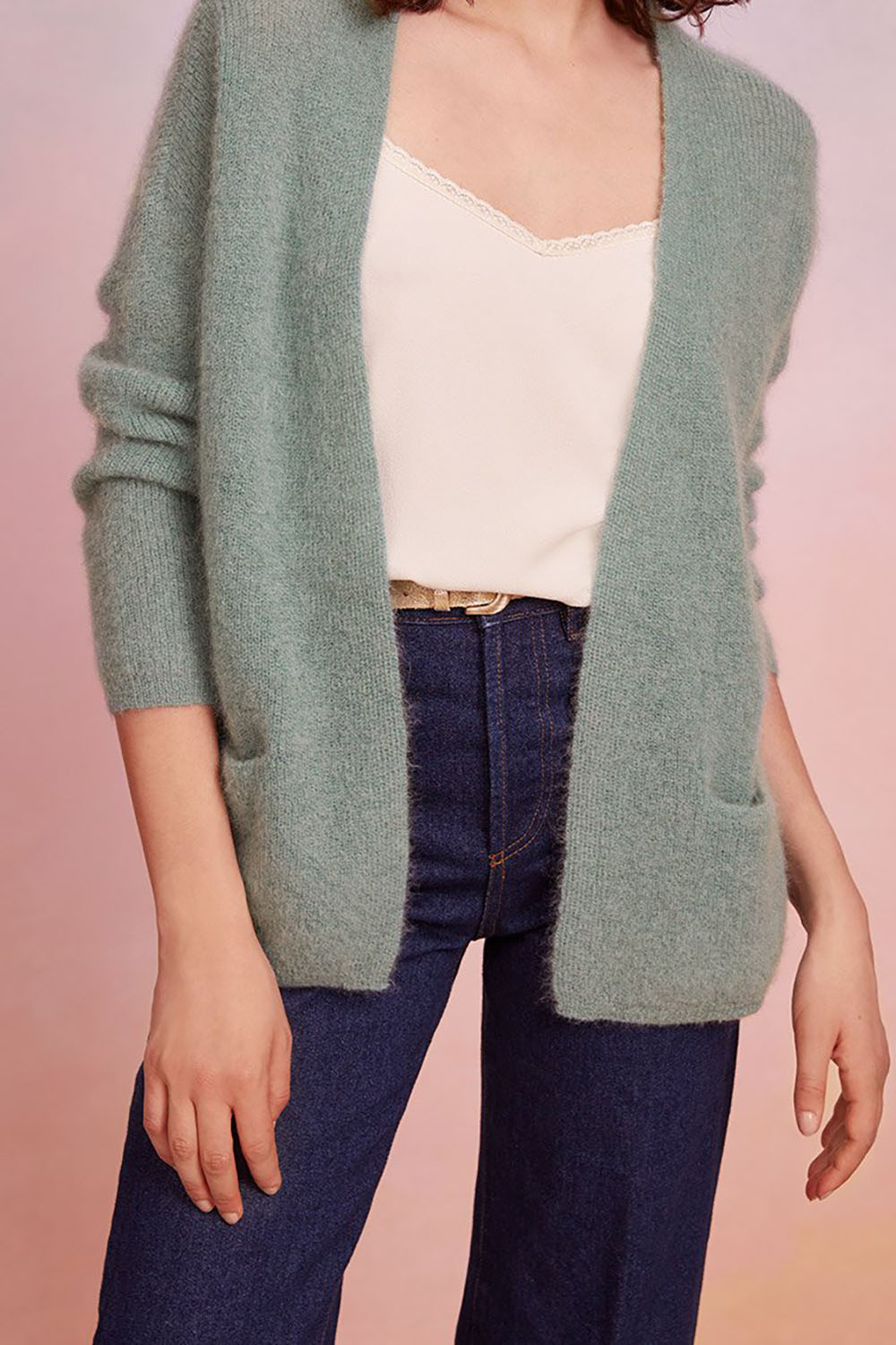 Cardigan diclane cactus