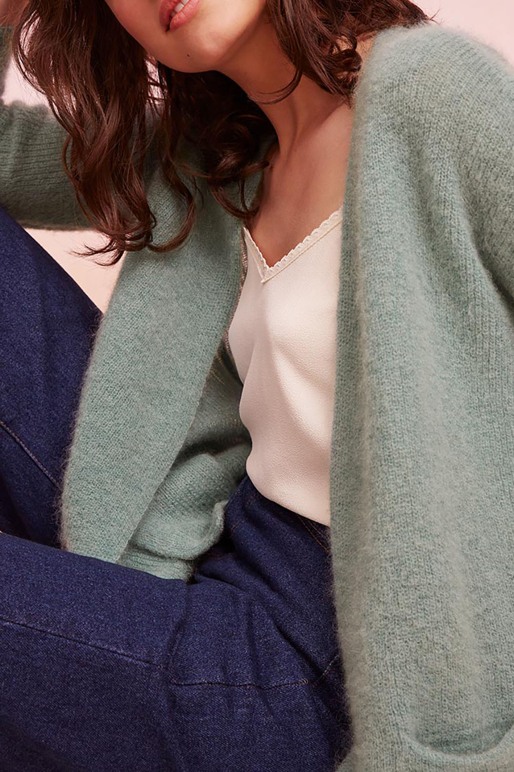 Cardigan diclane cactus