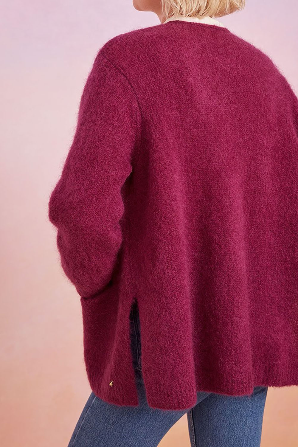 Cardigan brandy cosmos