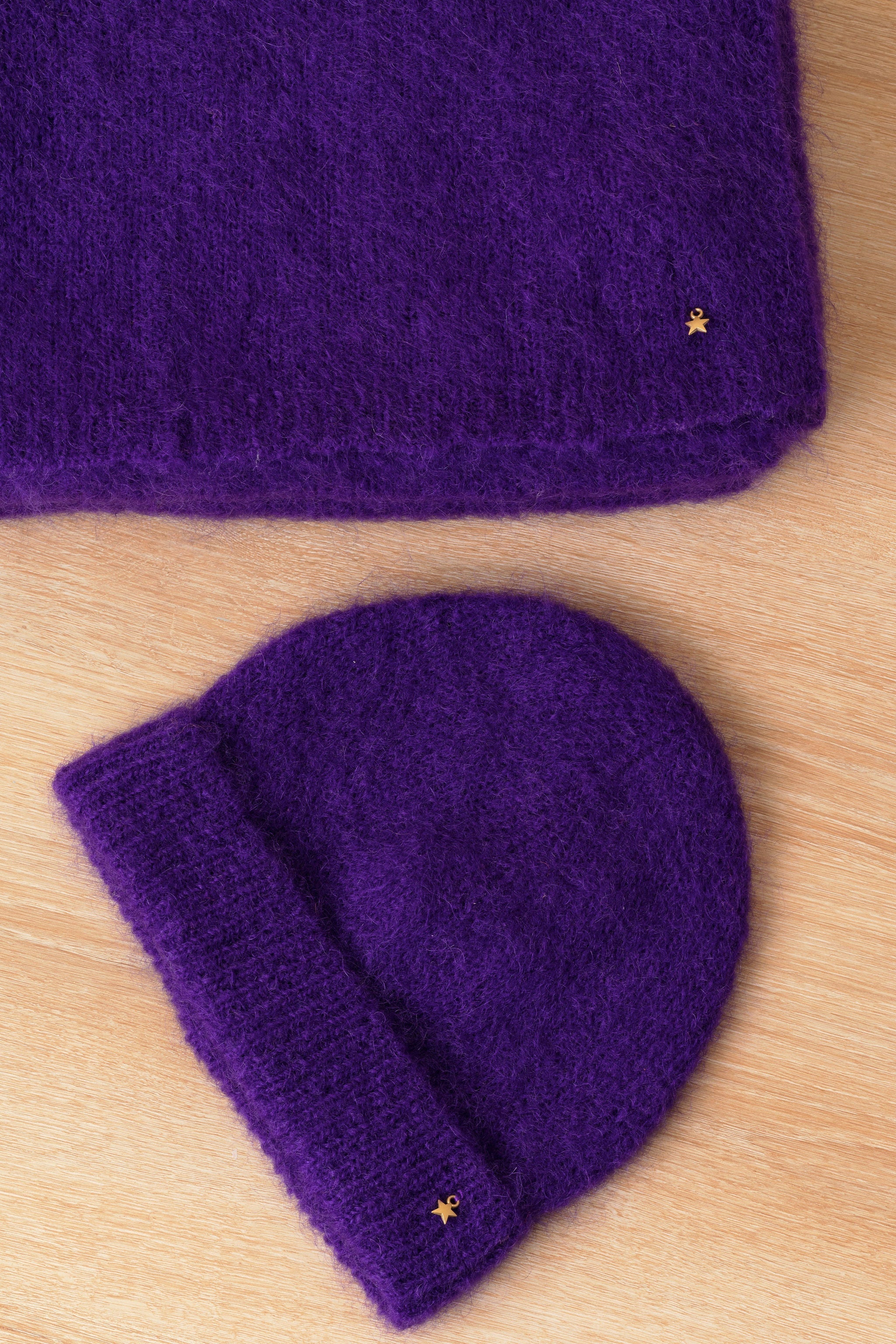 bonnet alby violet