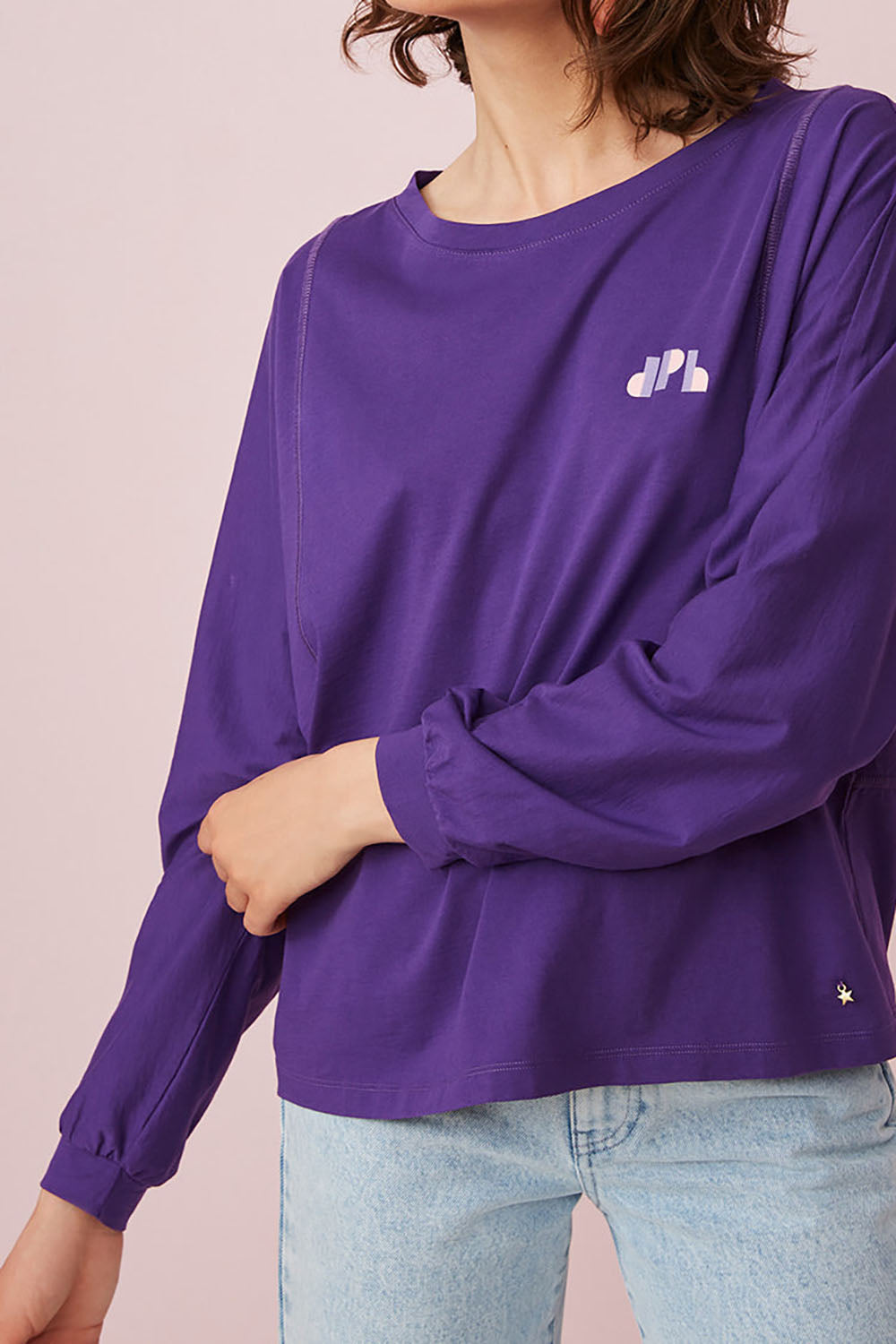 tee shirt frizon violet