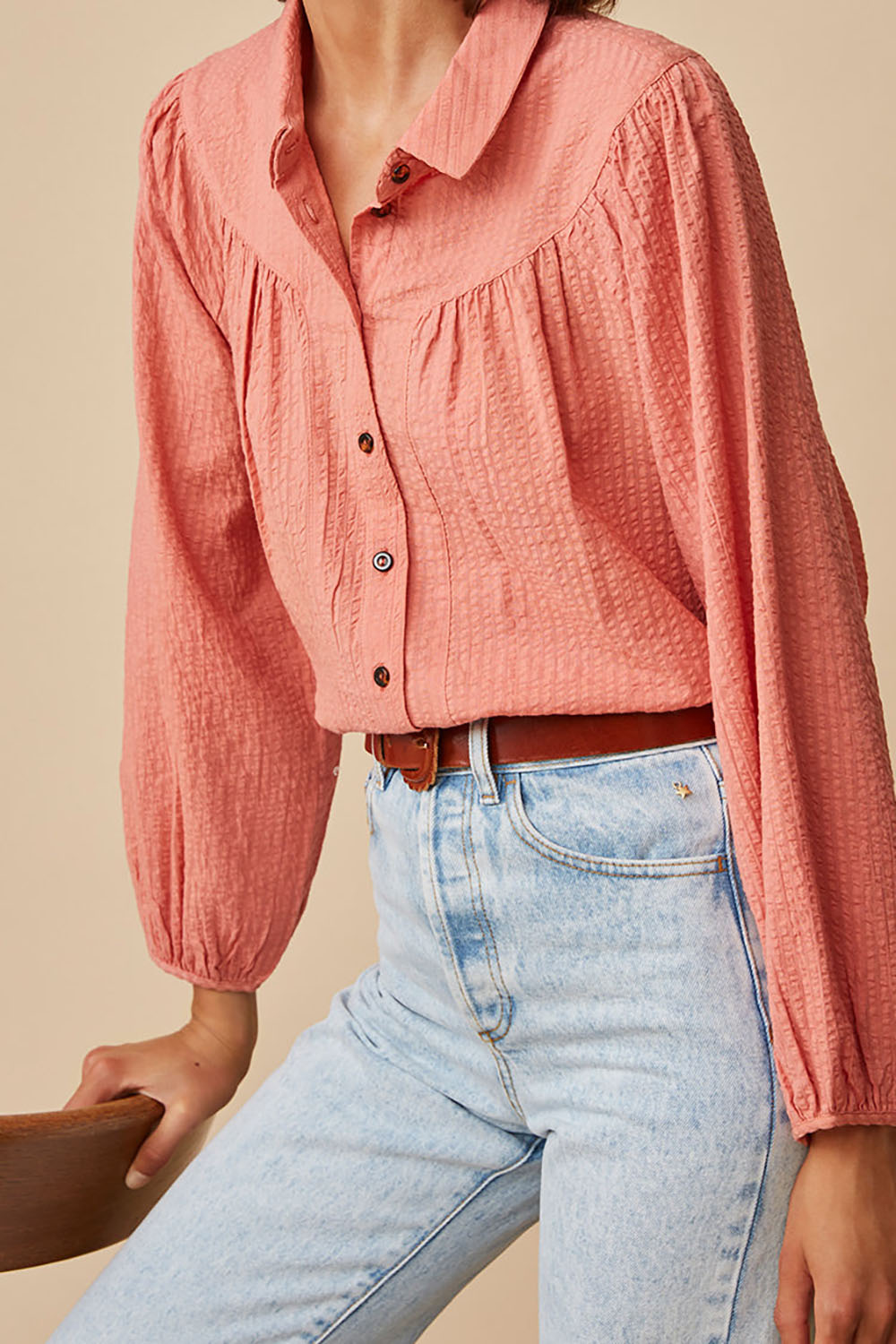 chemise swanny flamingo