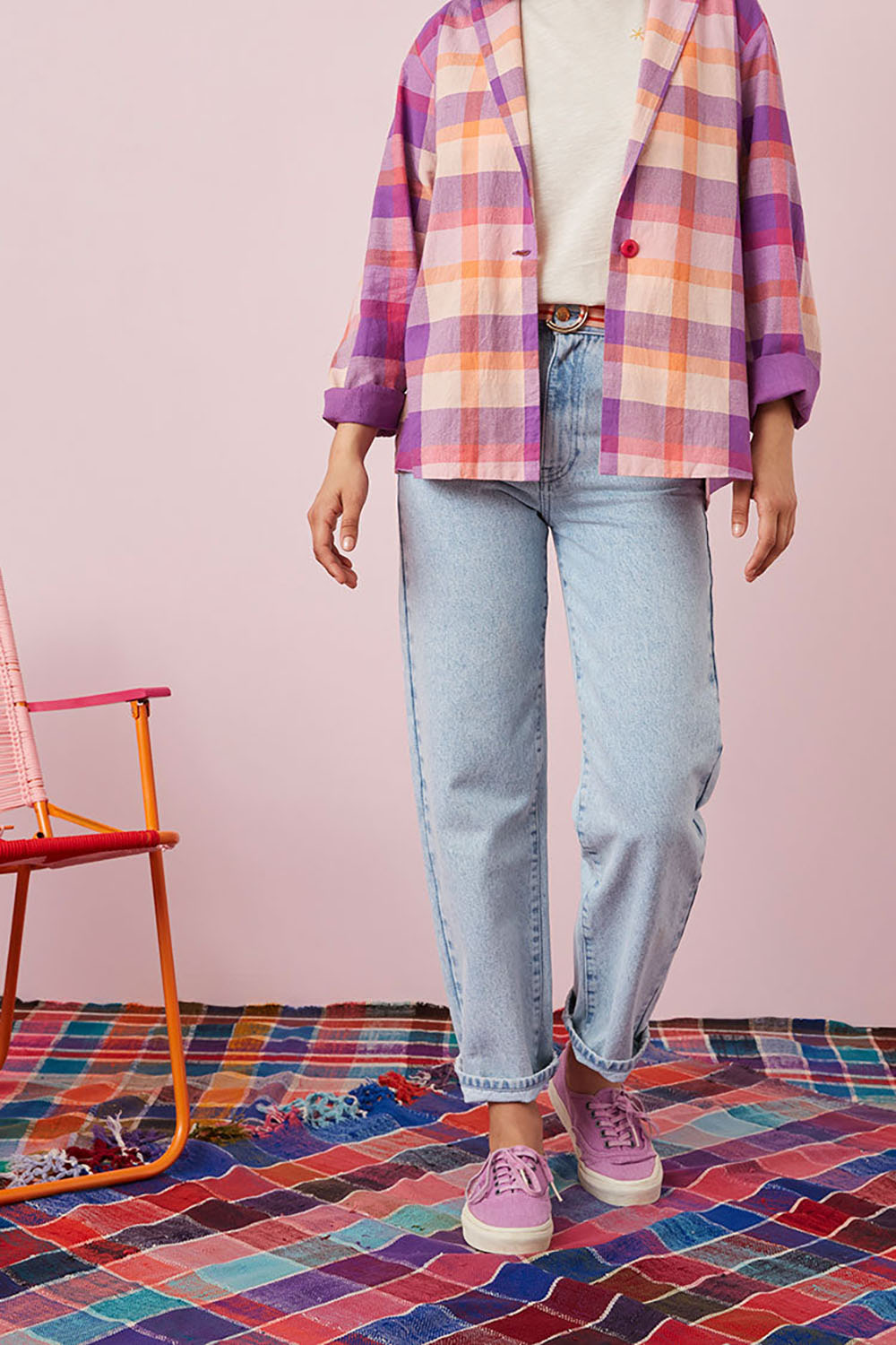 veste ursinette carreaux dado