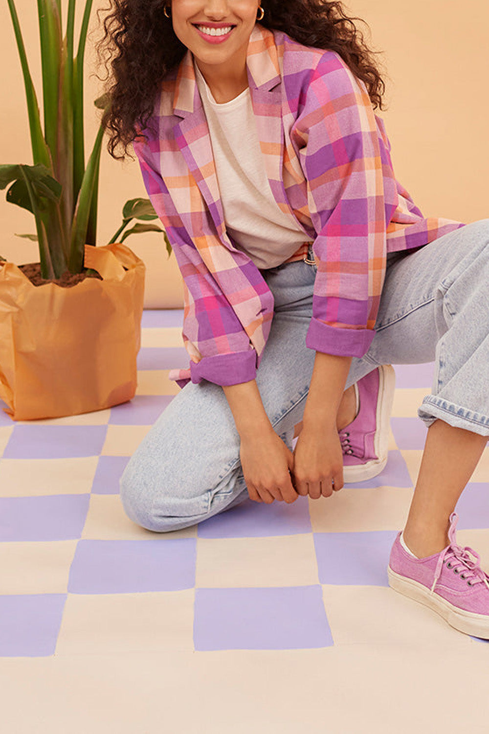 veste ursinette carreaux dado