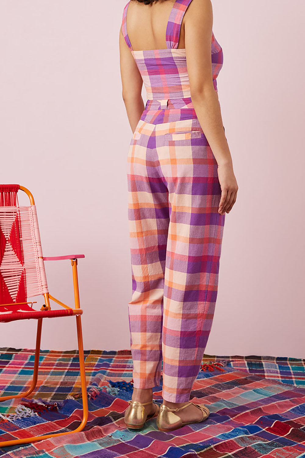 trousers urson carreaux dado