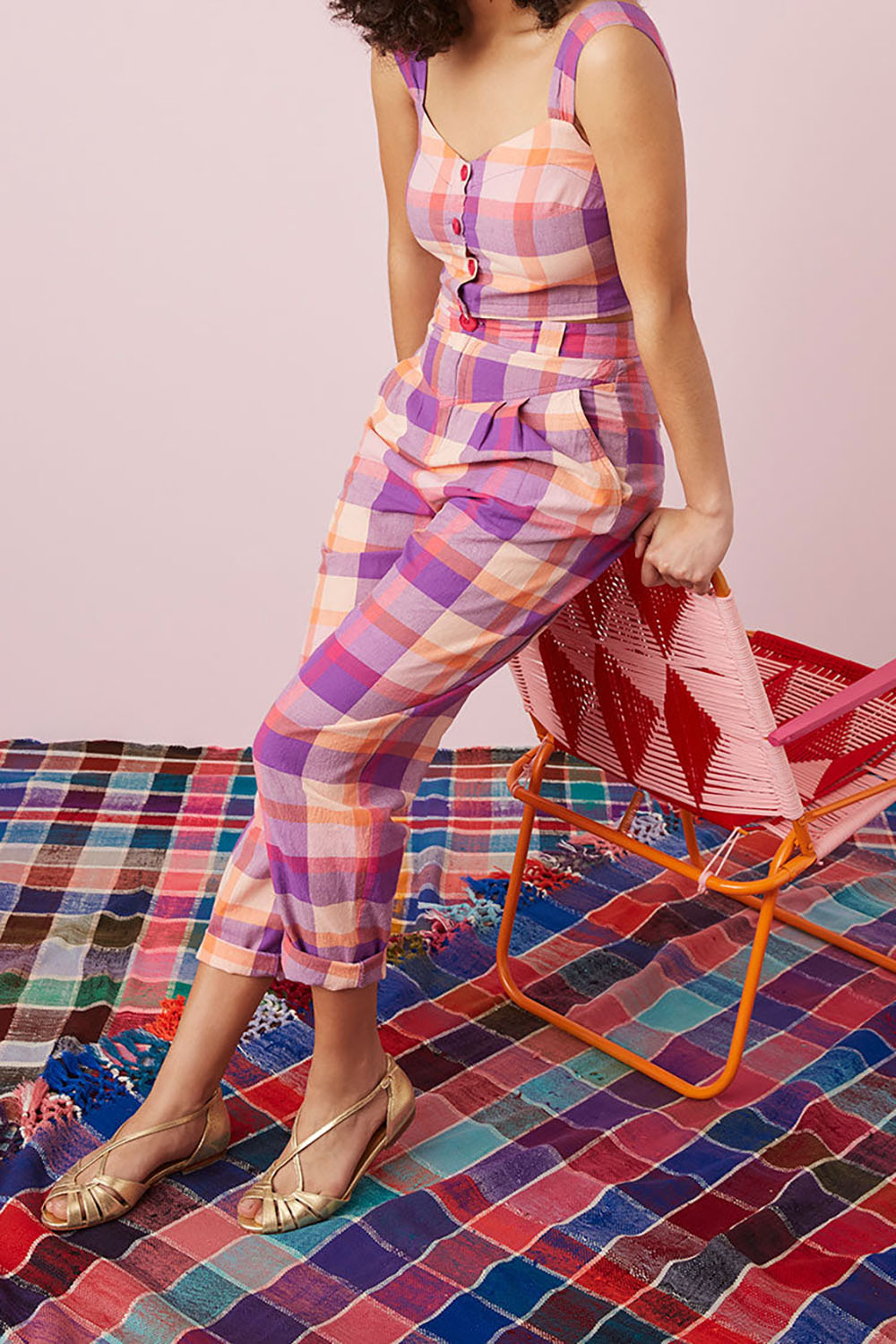 trousers urson carreaux dado