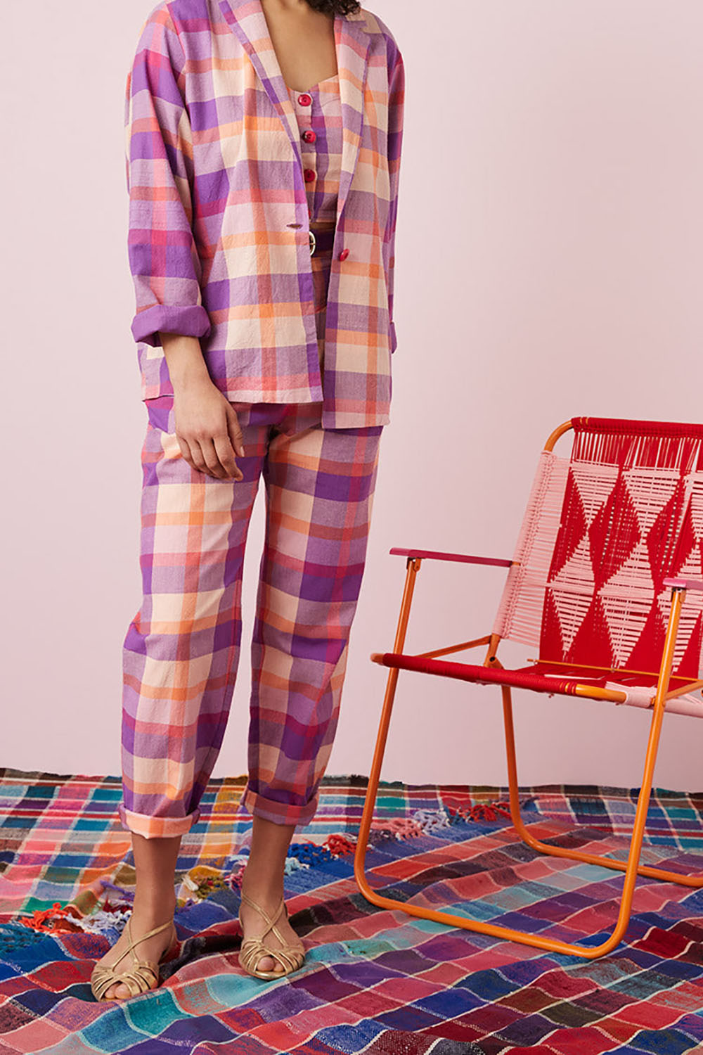 trousers urson carreaux dado