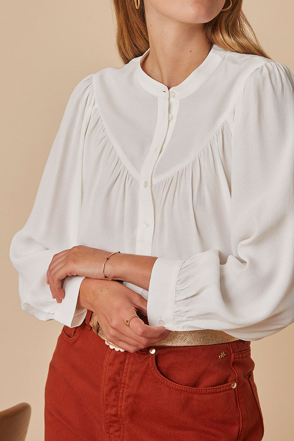 blouse valene ecru