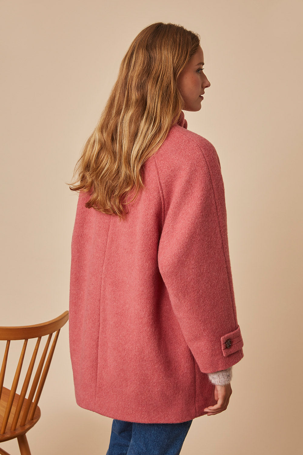 manteau nate blush