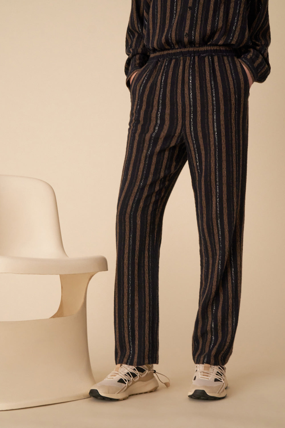 bonnie etretat striped trousers