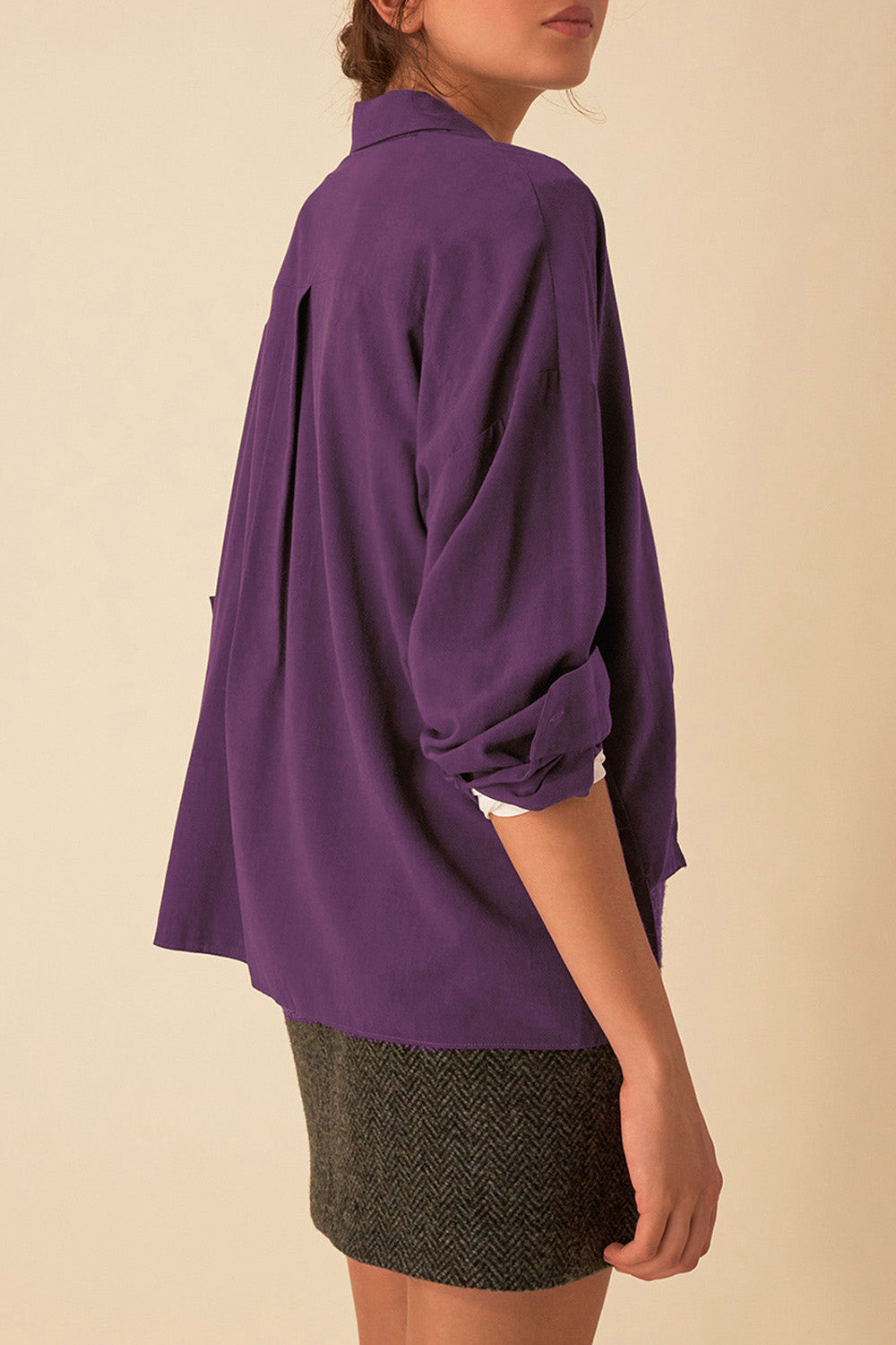 Chemise Soki violette