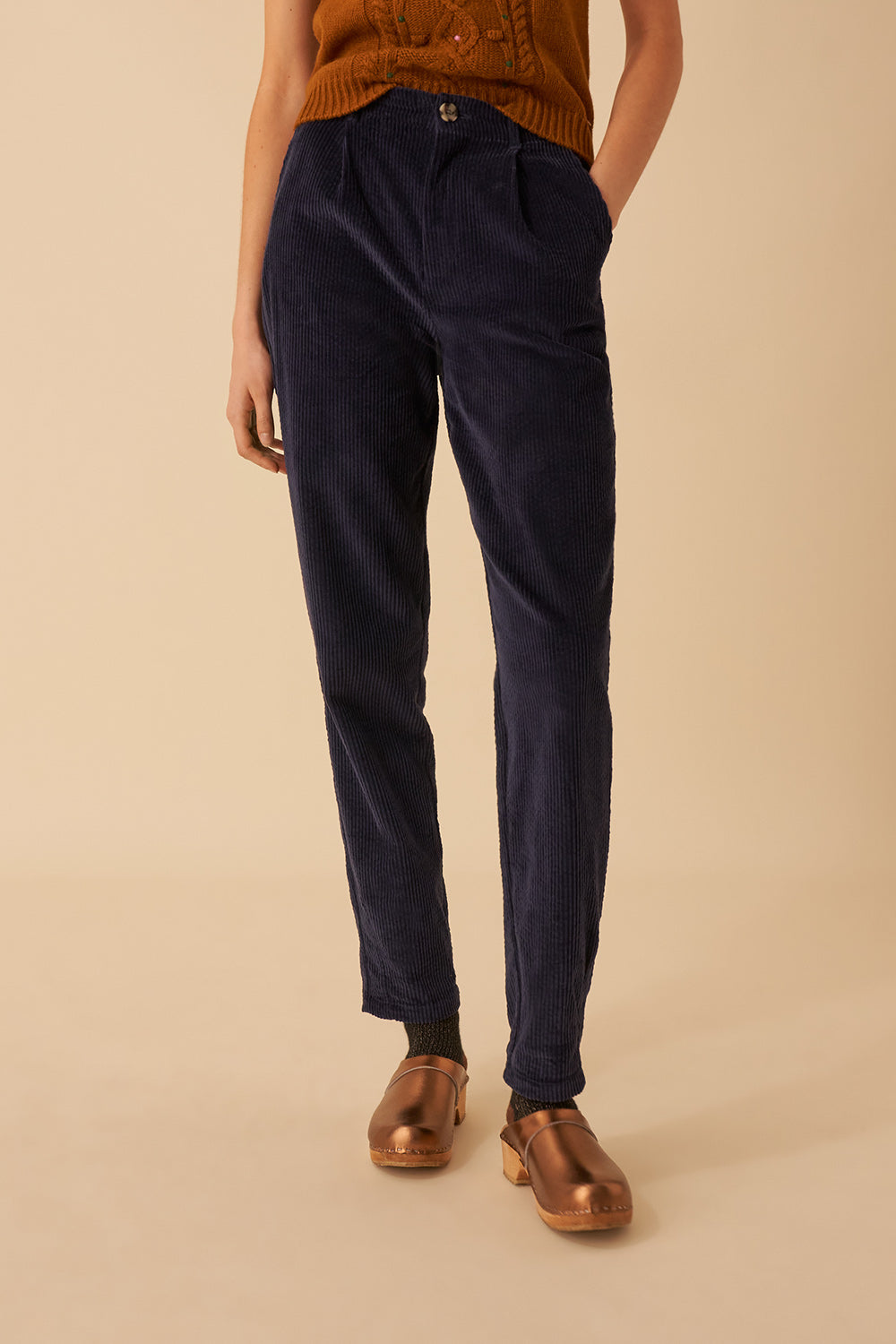 navy timtim trousers