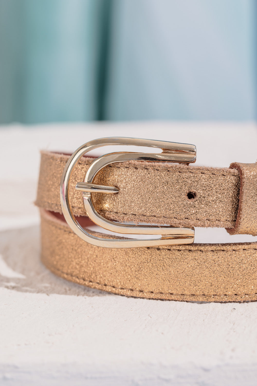 Ceinture fine clearance dorée