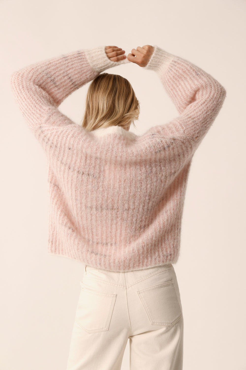 Pull Albertine Ecru/Brume Poudre