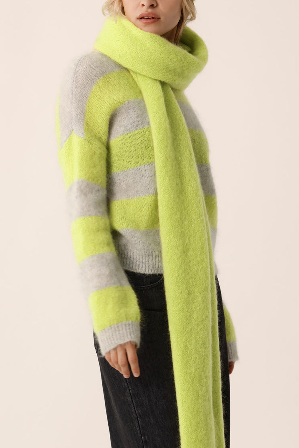 Pull Banelle Gris Chine/Luciole