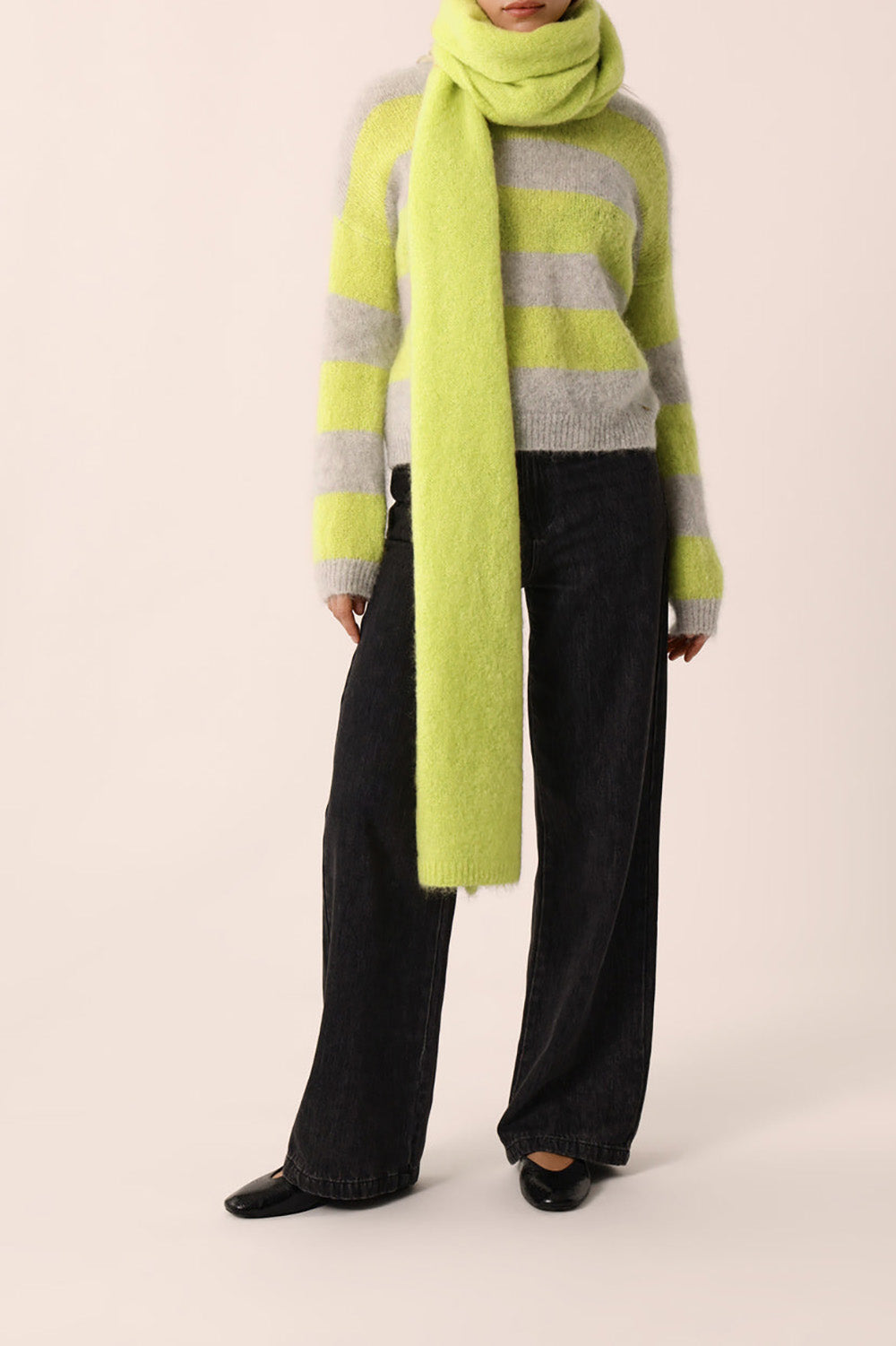 Pull Banelle Gris Chine/Luciole