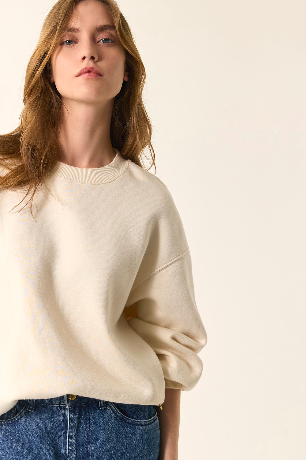 Sweatshirt Joeme Creme