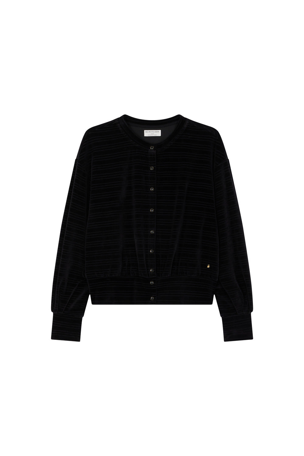 Knitted jacket Zoraya Noir