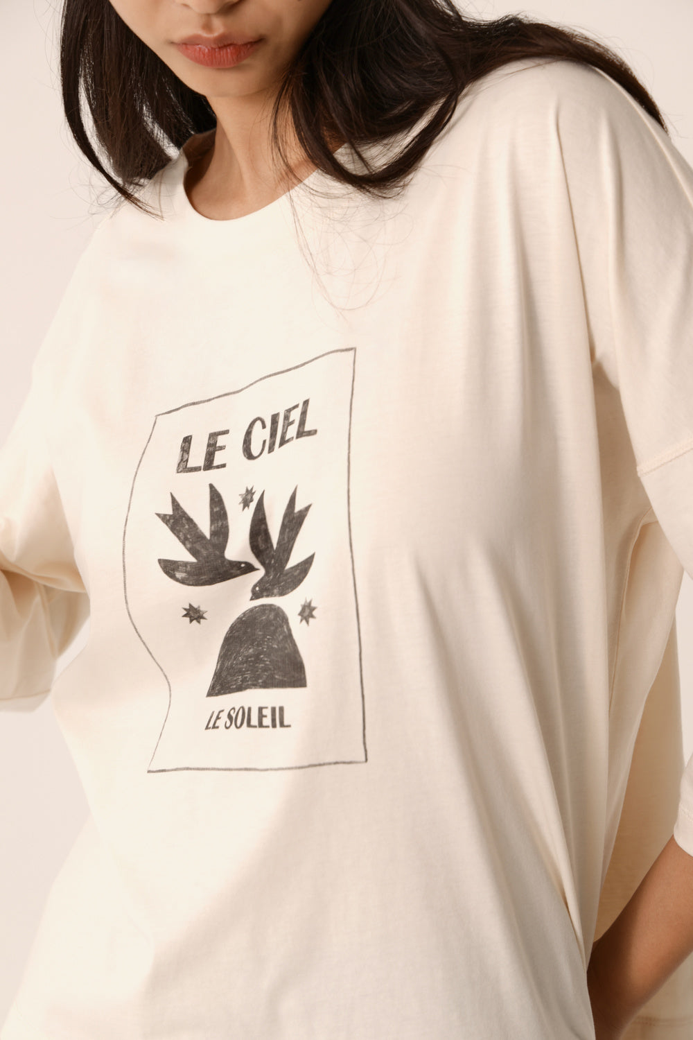 Tee-shirt Janou Creme