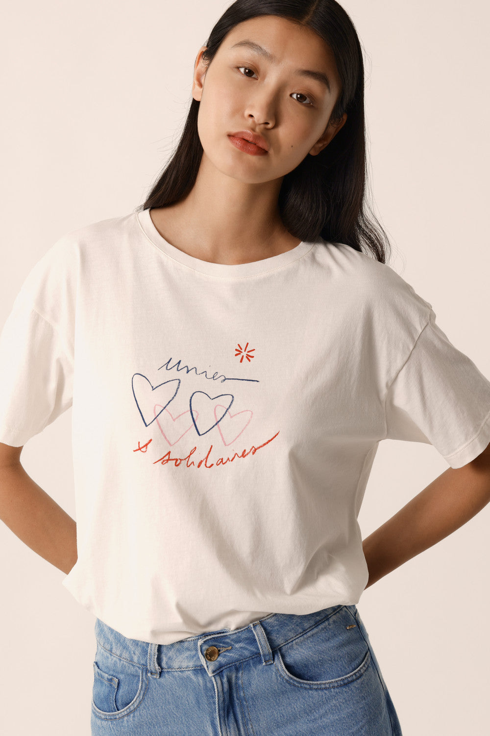 T-shirt Marina Ecru