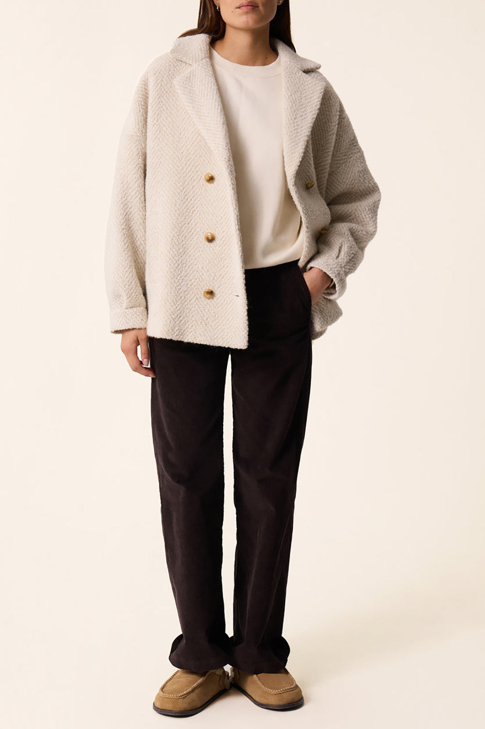 Manteau Yago Creme