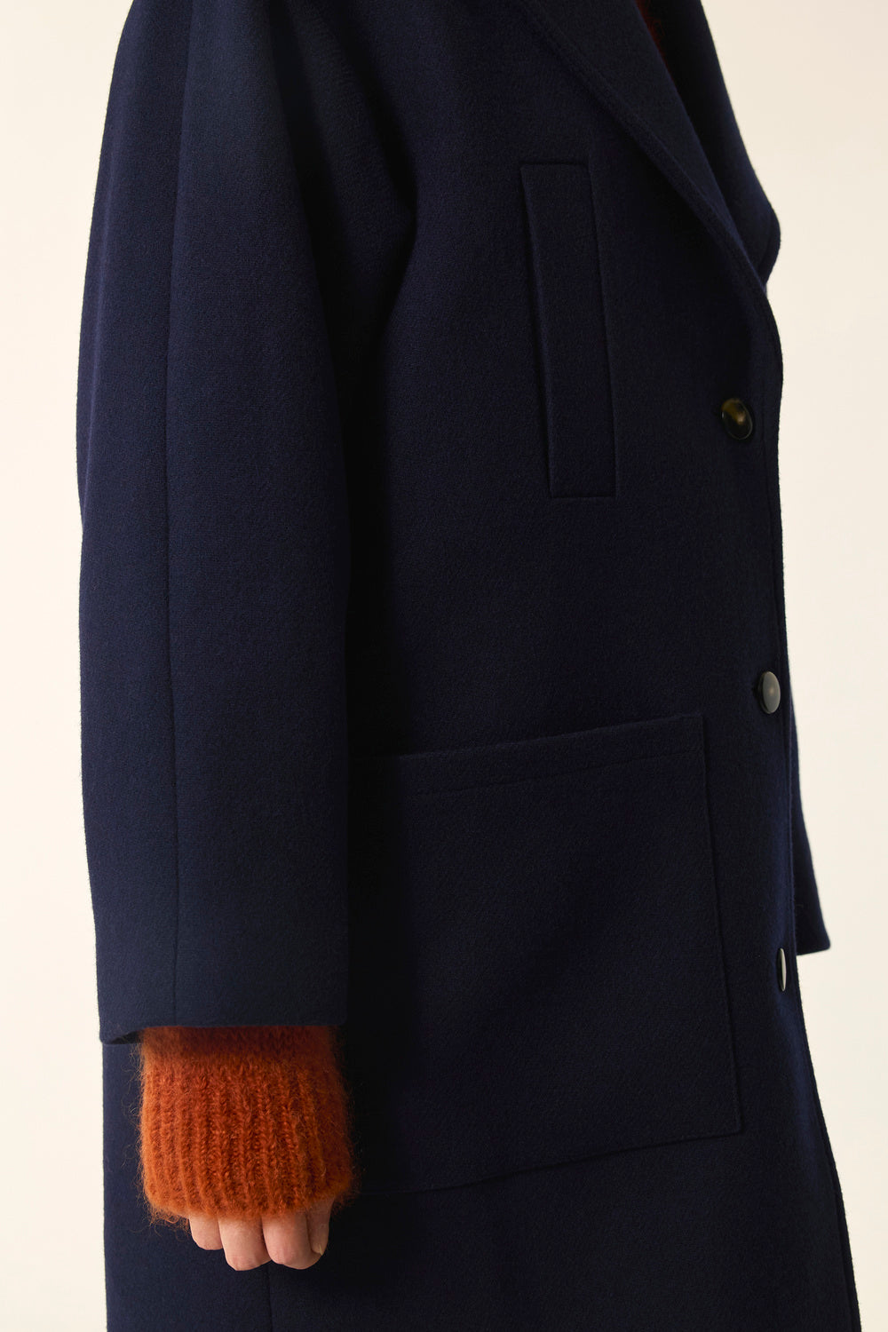 Coat Yasmine Marine