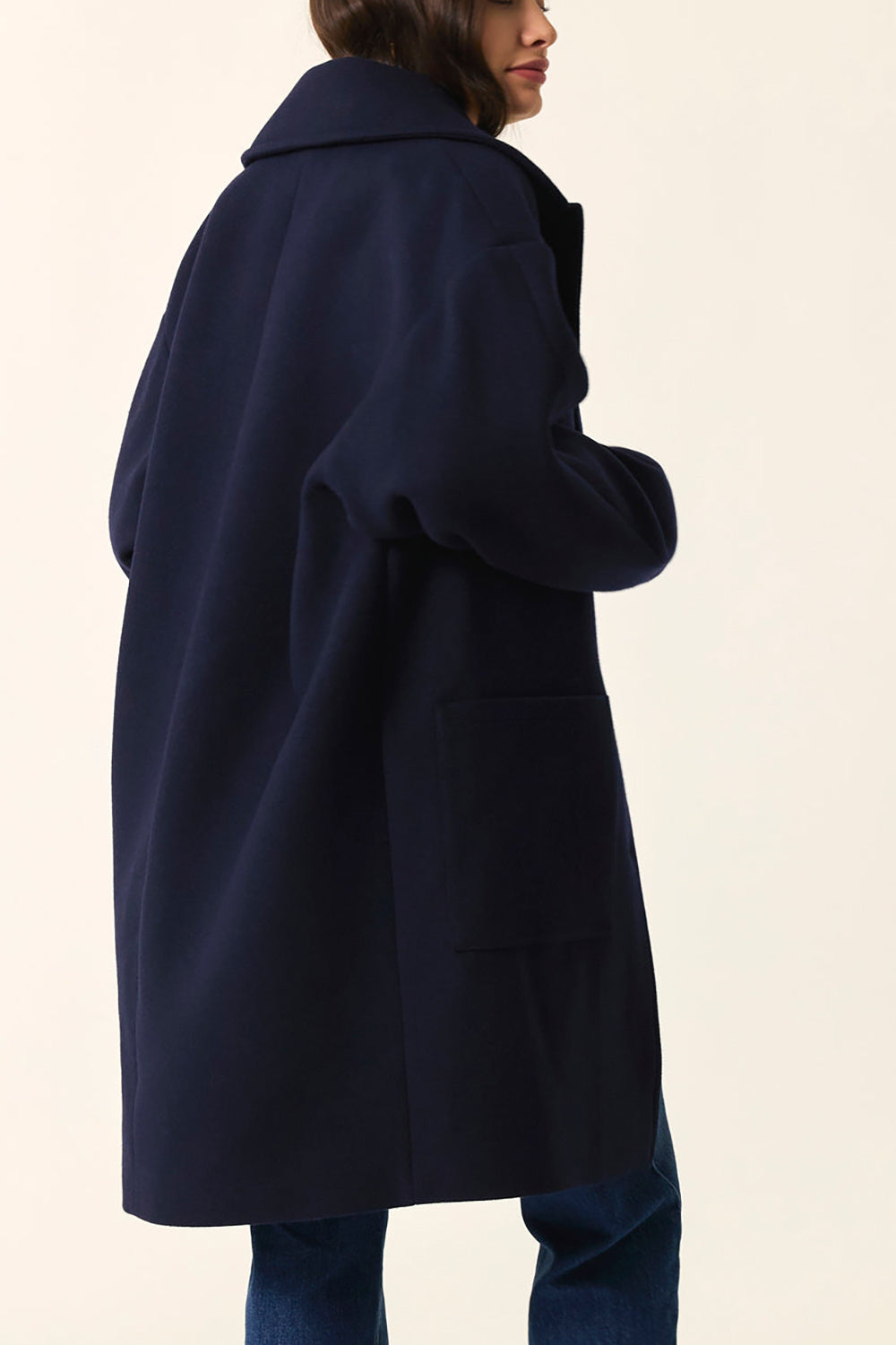 Coat Yasmine Marine