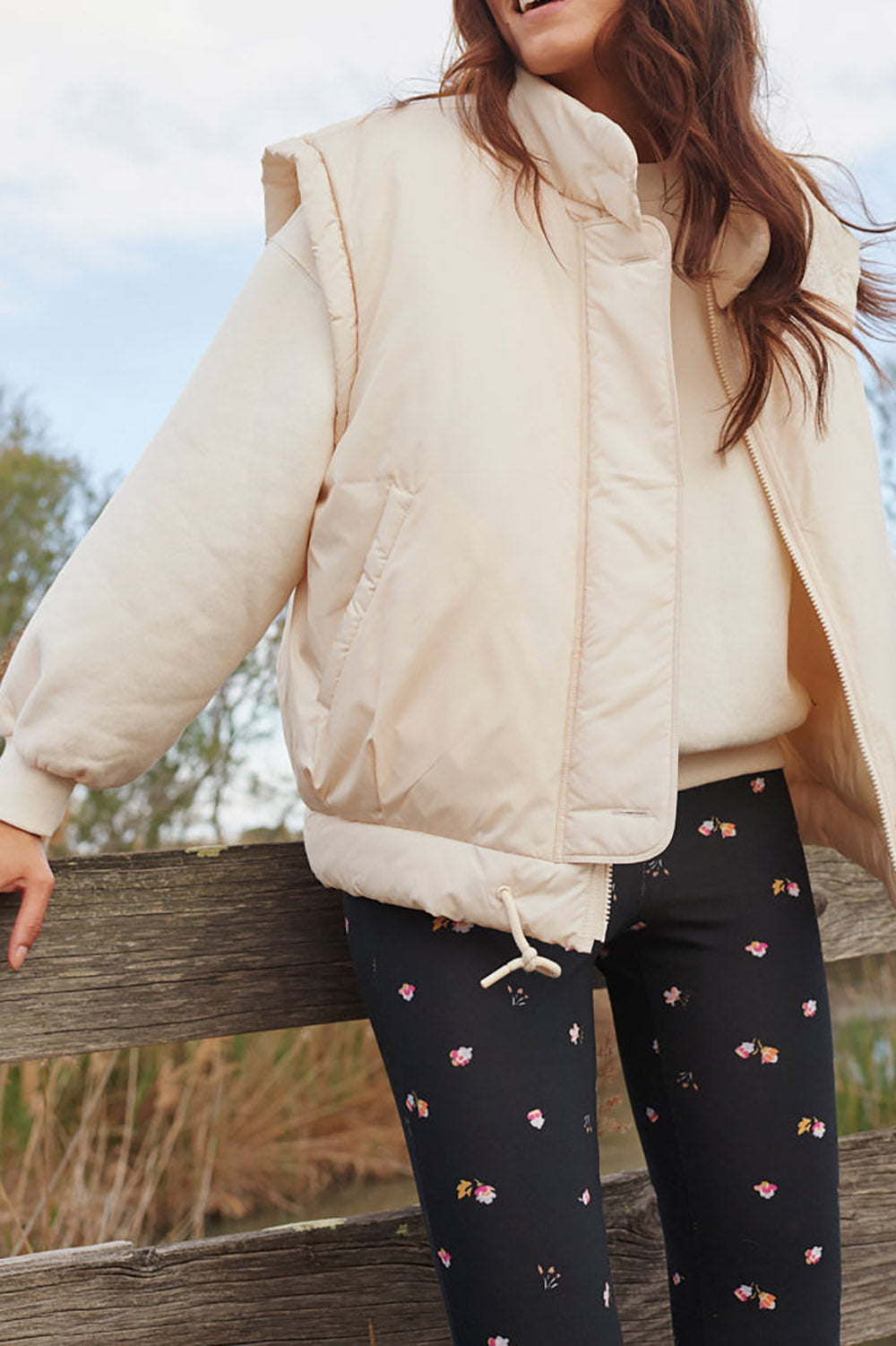 Doudoune  Neletta Creme