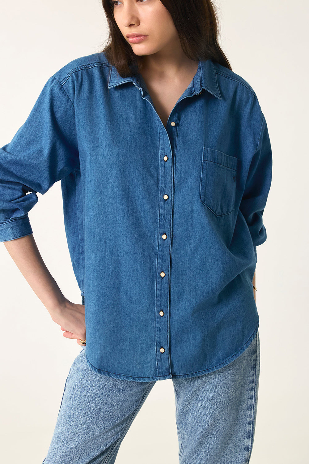 Shirt Loubert Middle Blue