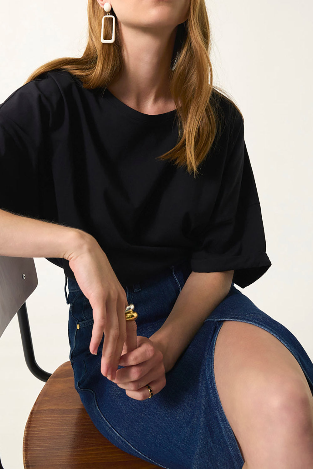 Jupe Louria Indigo