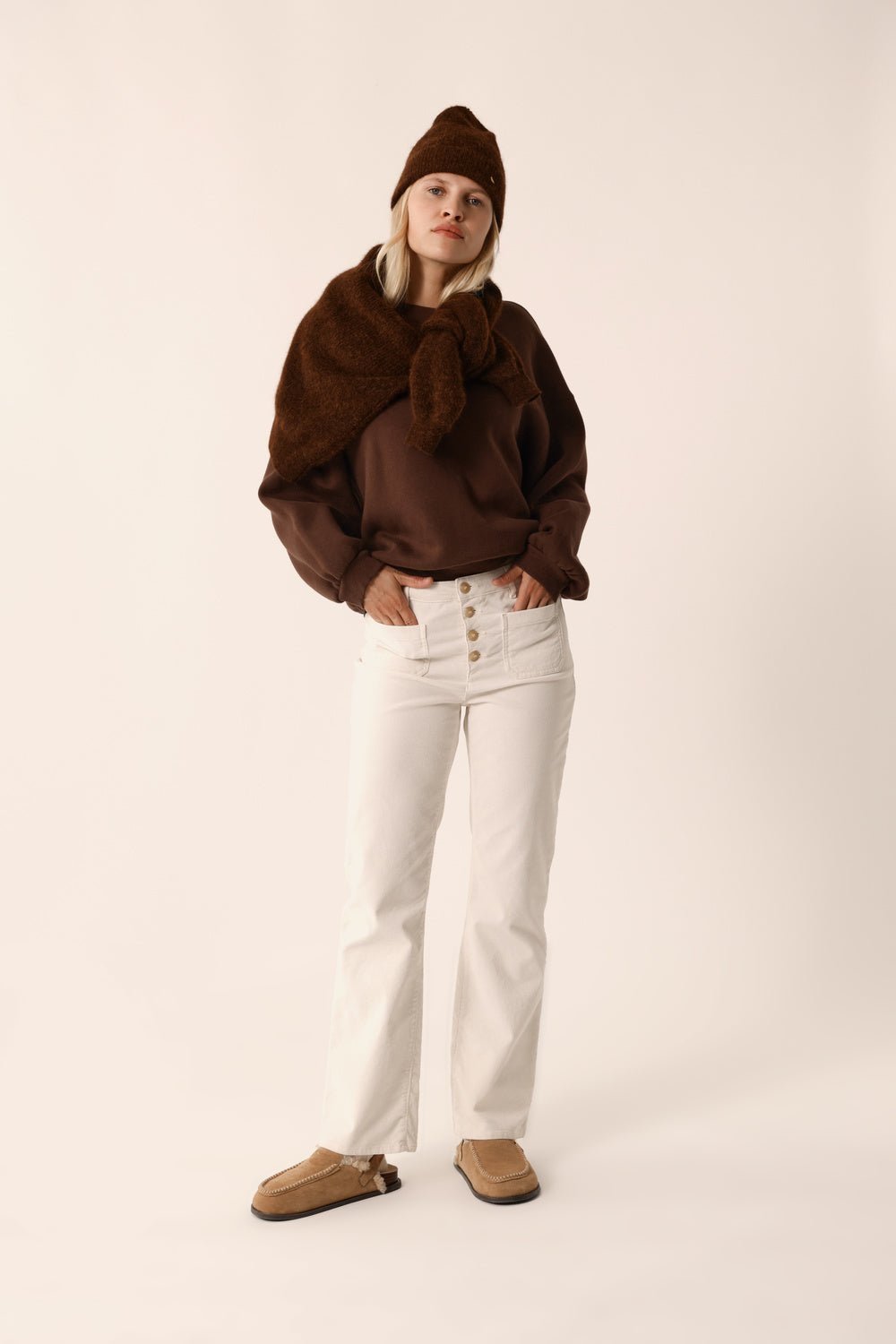 Pantalon Loumo Creme