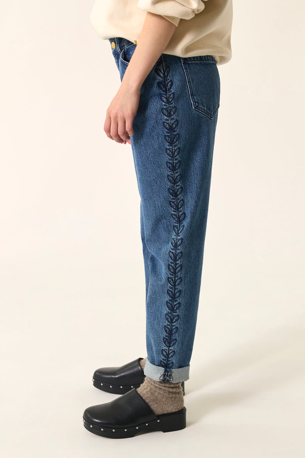 Jeans Louisetta Middle Blue