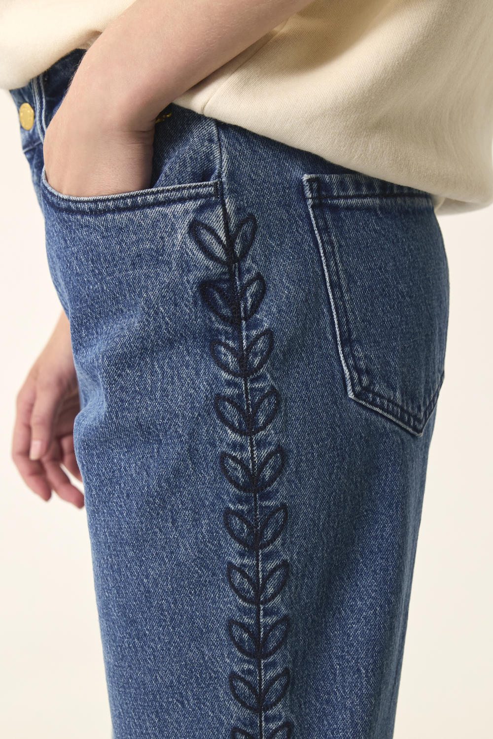 Jeans Louisetta Middle Blue