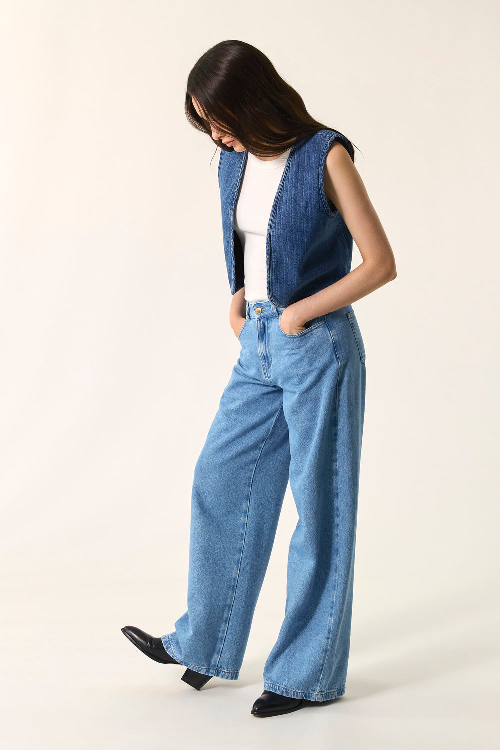 Veste Loucy Middle Blue