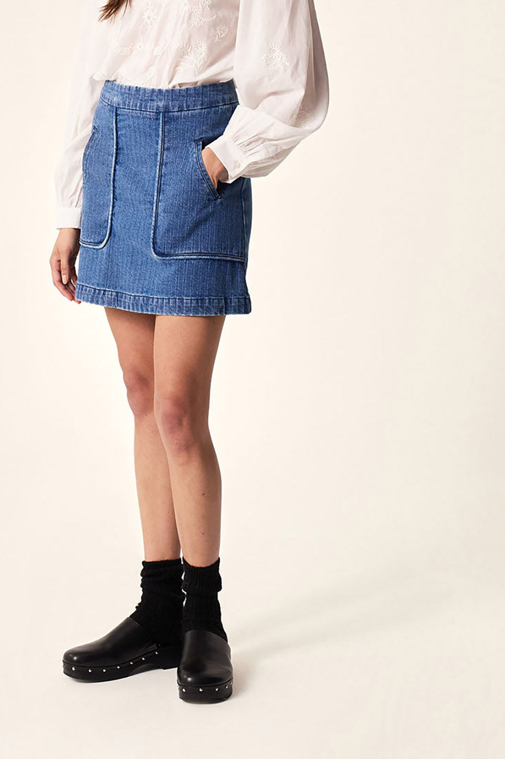 Skirt Louxor Middle Blue