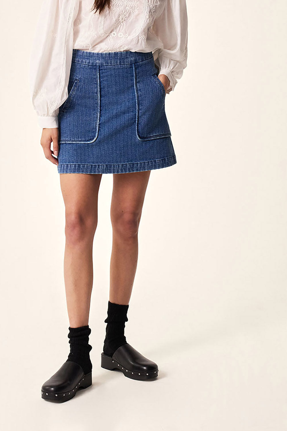 Skirt Louxor Middle Blue
